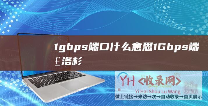 1gbps端口什么意思1Gbps端口洛杉