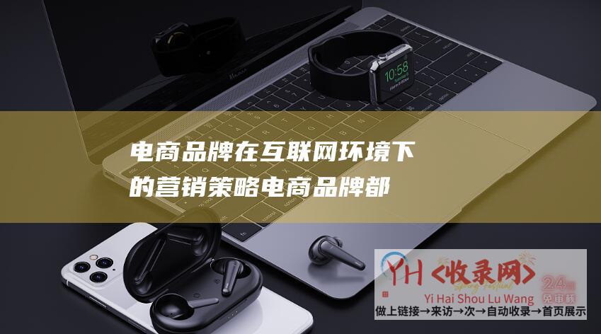 电商品牌在互联网环境下的营销策略电商品牌都