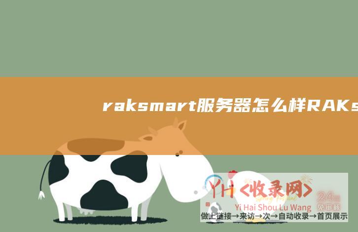 raksmart服务器怎么样 (RAKsmart - 日本)