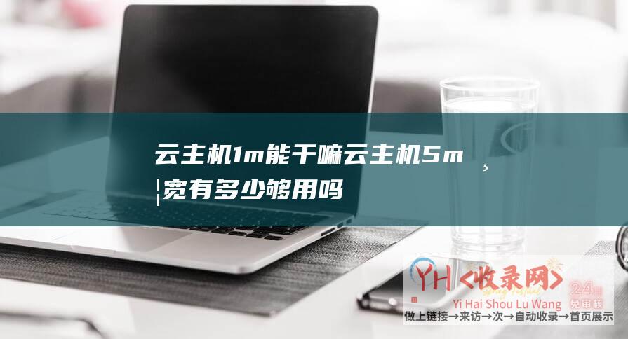 云主机1m能干嘛 (云主机5m带宽有多少够用吗?大略允许多少人同时在线?)