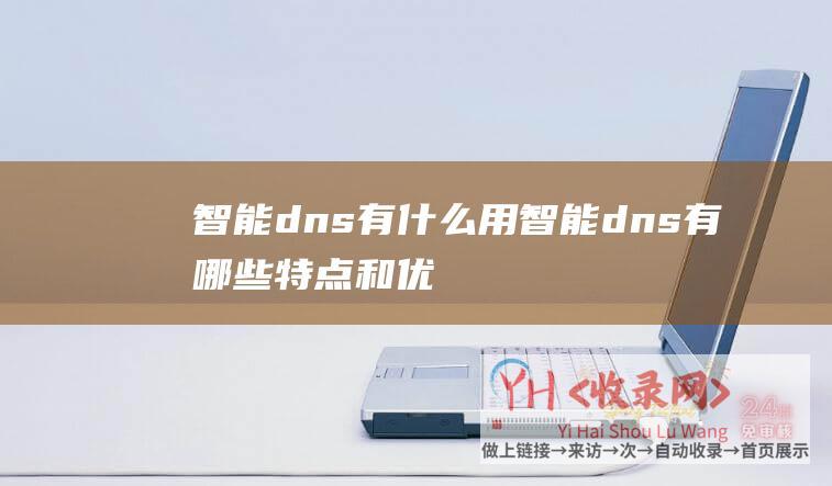 智能dns有什么用 (智能dns有哪些特点和优势-什么是智能dns)