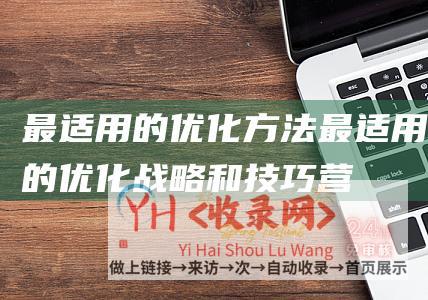 最适用的优化方法最适用的优化战略和技巧营