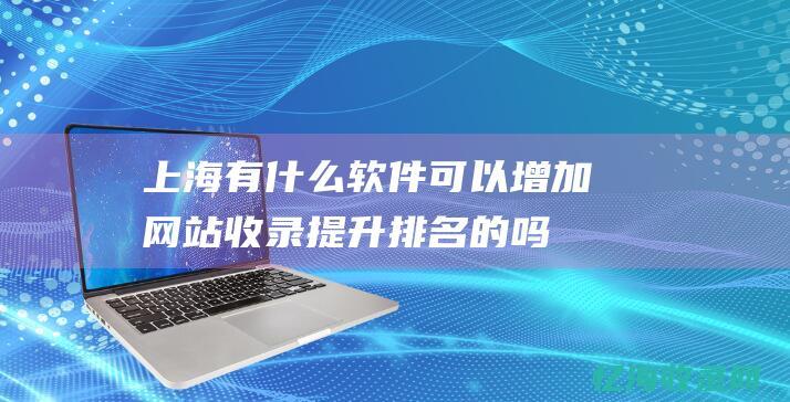 上海有什么软件可以增加网站收录-提升排名的吗 (上海有什么软件公司)