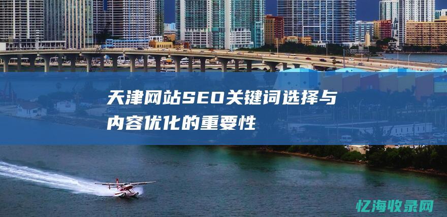 天津网站SEO：关键词选择与内容优化的重要性(天津网站是什么)