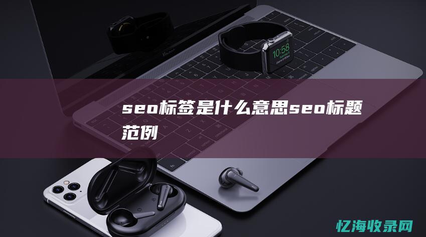 seo标签是什么意思 (seo标题范例)