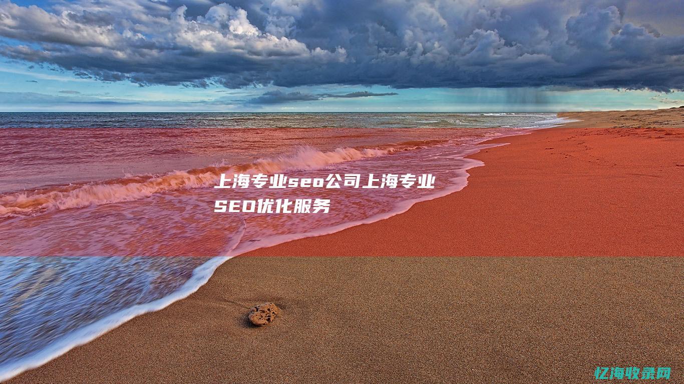 上海专业seo公司 (上海专业SEO优化服务)