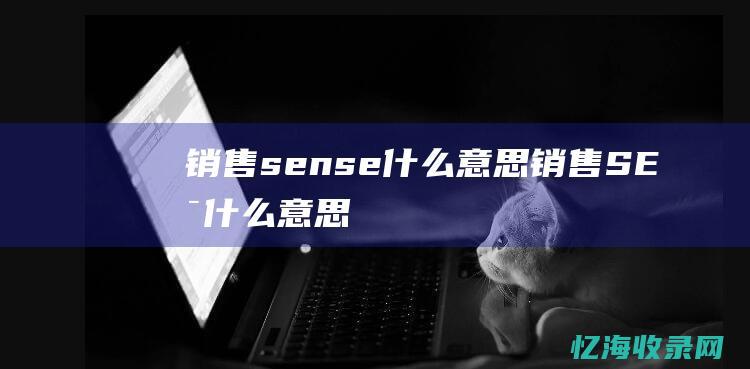 销售sense什么意思 (销售SE是什么意思)