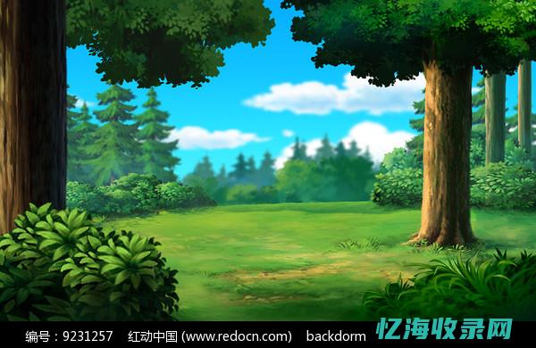 动态森林背景图