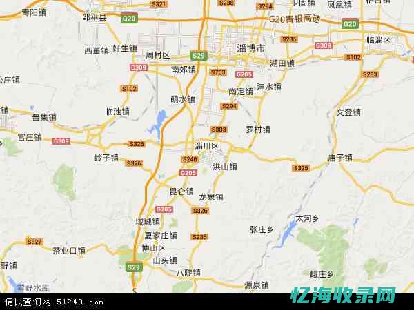 淄博谷歌地图 (淄博高清卫星地图)