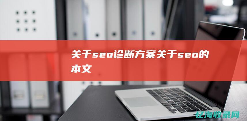 关于seo诊断方案关于seo的本文