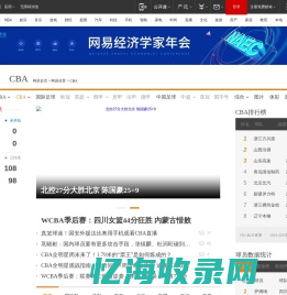 CBA，CBA直播，CBA转会，中国篮球_网易体育